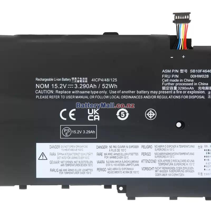 Lenovo ThinkPad X1 Carbon 4th Gen 20FB Replacement Battery