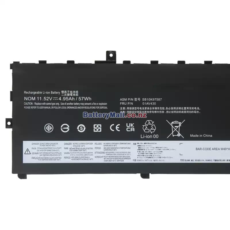 Lenovo ThinkPad X1 Carbon Gen 6 Replacement Battery